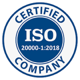 ISO 20000-1:2018 certified