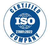 ISO 27001:2022 certified